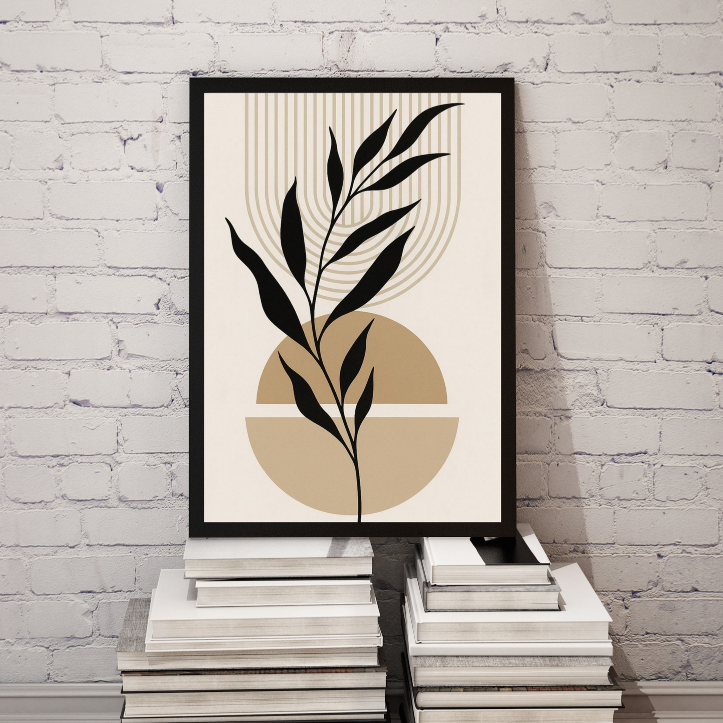Minimalist Botanical Arch Frame