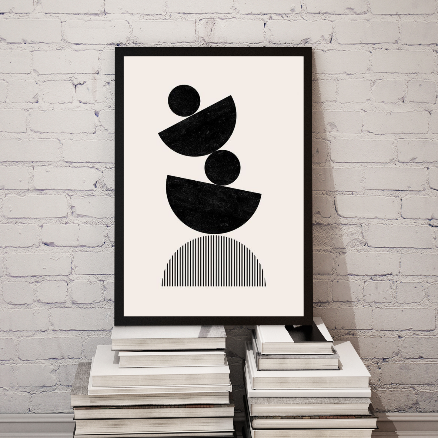 Abstract Geometric Balance Frame