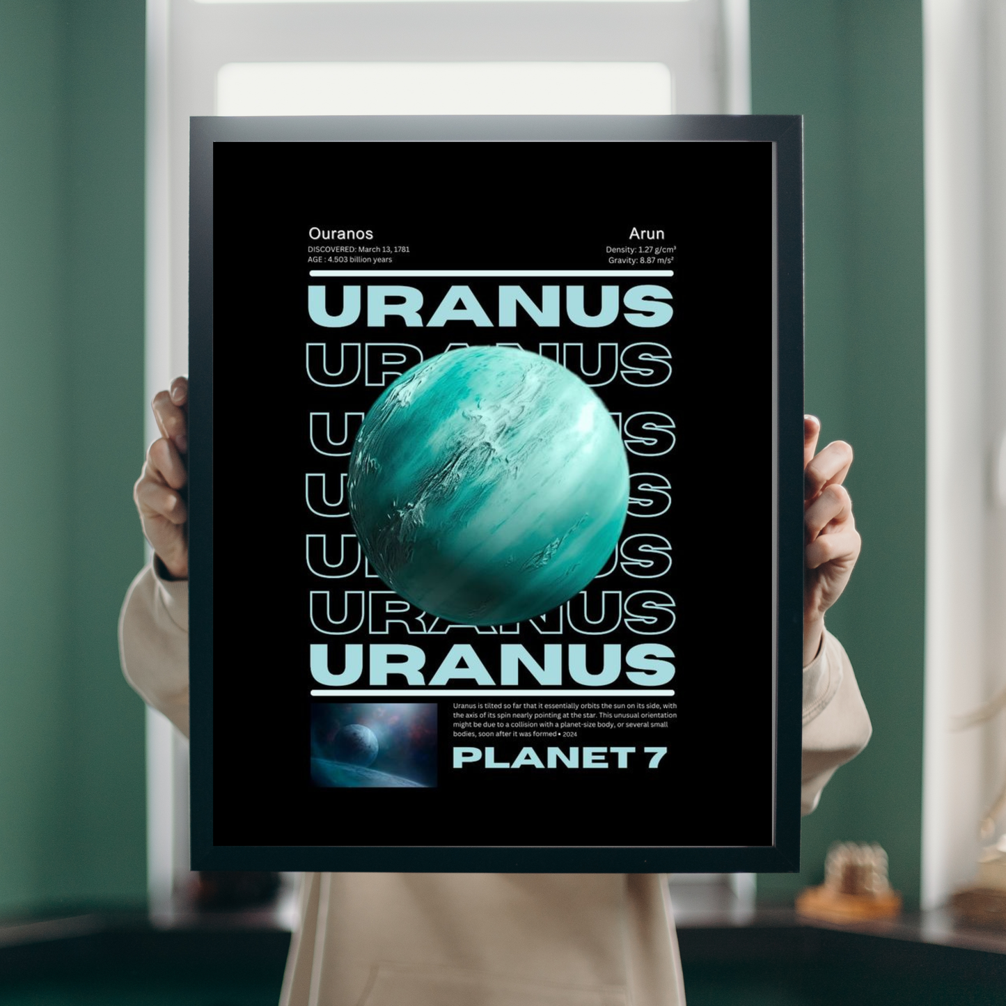 Uranus: Planet 7 Info-Frame
