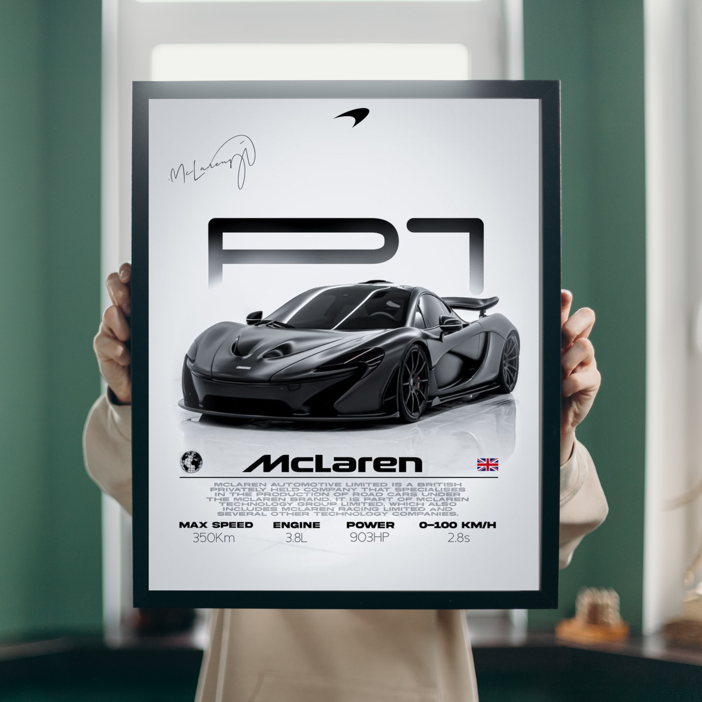 McLaren P1 Legacy Frame