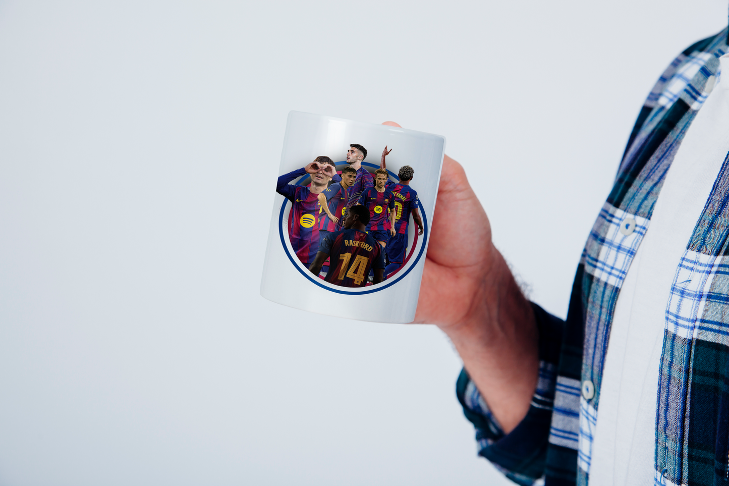 Classic FC Barcelona Crest Mug